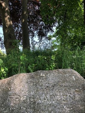 Engang lå bondegården ‘Frøgaarden’, hvor HTG
