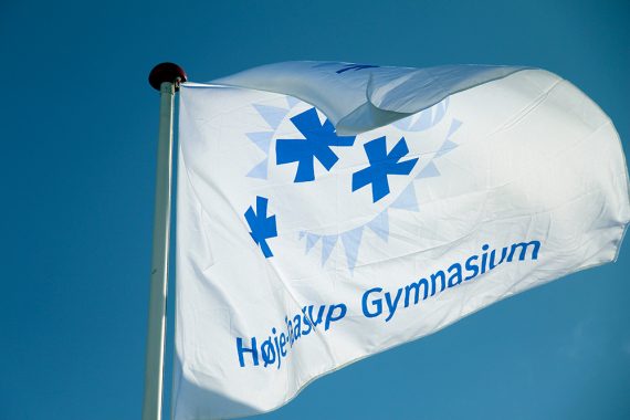 Høje-Taastrup Gymnasiums flag